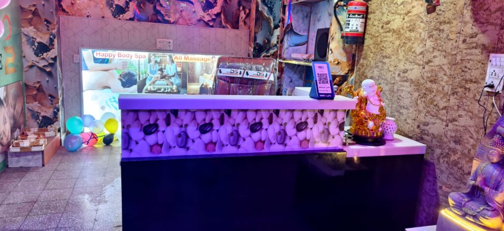 Happy Body Spa Reception