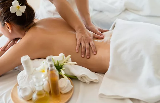 Oil Massage + Hot Compress